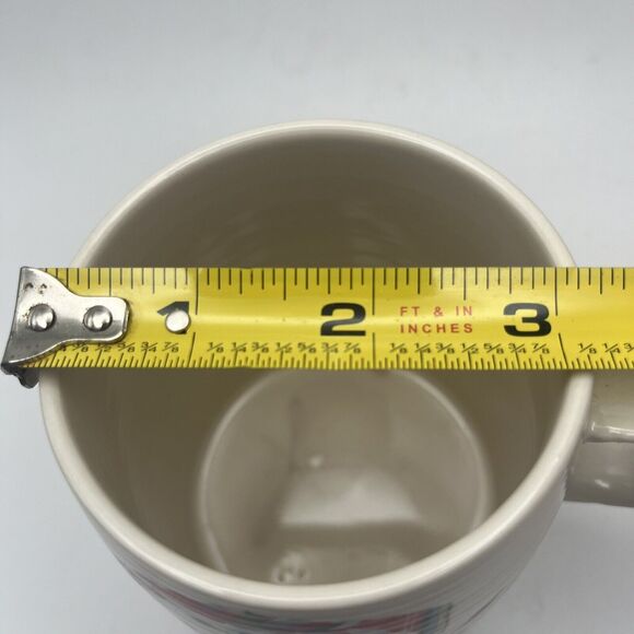 Anthropologie Starla Halfmann Letter C Floral Mug Cup Coffee Tea Petal Palette - Picture 11 of 12